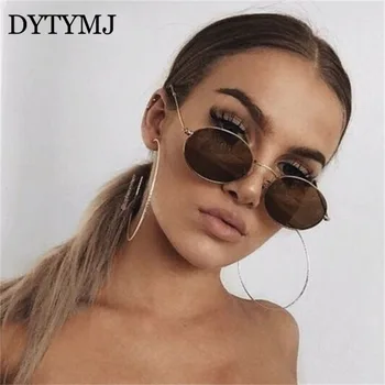 DYTYMJ New Sosire 2023 Femei ochelari de Soare Retro Oval ochelari de Soare pentru Femei Brand Designer de Ochelari de Epocă de Lux de sex Feminin Nuante