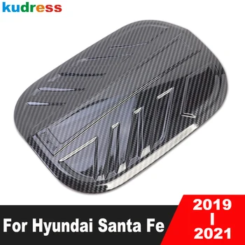 Pentru Hyundai Santa Fe 2019 2020 2021 Fibra De Carbon Combustibil Auto Capacul Rezervorului De Motorină Benzină Rezervor Capacul Ornamental Autocolant Accesorii