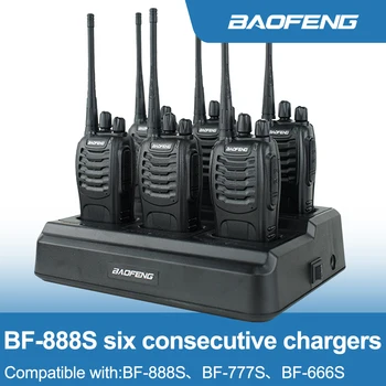 Baofeng 888S Încărcător Multi Baterie Șase Mod 5V 4A Încărcător Rapid pentru Două Fel de Radio BF-888S 777 Walkie Talkie Accesorii