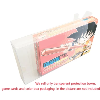 Clar Transparent Cutie Capacul Cartușului de Joc Card de Plastic de Culoare Colectare de PET-uri de Stocare Protector Caz Pentru Game Boy/ GBA JP Versiune