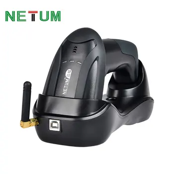 NETUM Wireless Portabil Scanner de coduri de Bare Ușor de Încărcare fără Fir 2.4 G CCD Cititor de cod de Bare pentru POS și Inventar NT-H2