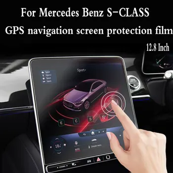 Temperat pahar ecran protector Pentru Mercedes Benz S-CLASS W223 2021 12.8 inch navigatie auto