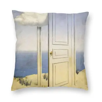 Victoria Rene Magritte Pernele de Acoperire 45x45cm Acasă Decorative de Imprimare Artă Abstractă Arunca Pernă pentru Masina față-verso