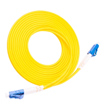 15m LC UPC a LC UPC Simplex 3.0 mm PVC Fibră Single Mode Cablu Patch jumper fibre patch cord fibra optica