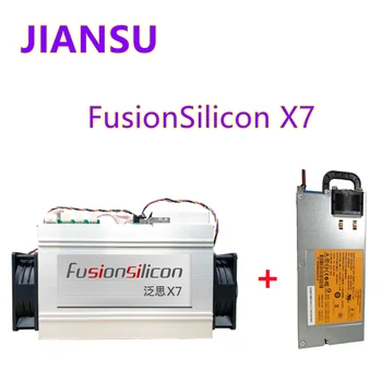 Folosit miner FusionSilicon X7 262G X11 Asic miner cu PSU Dash miniere mai bine decât STU-U6 Innosilicon A5 A6 Antminer D7 D5