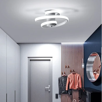 De lux Moderne de Iluminat Interior LED Candelabre Tavan Lampa De Dormitor, Coridor, Hol Condus Candelabru Living Luciu de Lumină