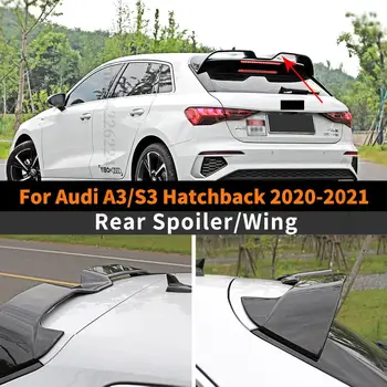 Acoperiș Spoiler Spate Aripa De Boot De Buze Coada Deflectorului De Aer Splitter Difuzor Body Kit Spoiler Portbagaj Pentru Audi A3 S3 Sportback 2020 2021