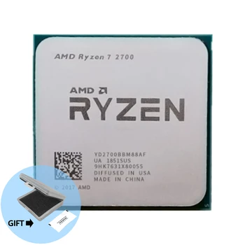 AMD Ryzen 7 2700 R7 2700 3.2 GHz Eight-Core Șaisprezece-Fir 16M 65W CPU Procesor YD2700BBM88AF Socket AM4