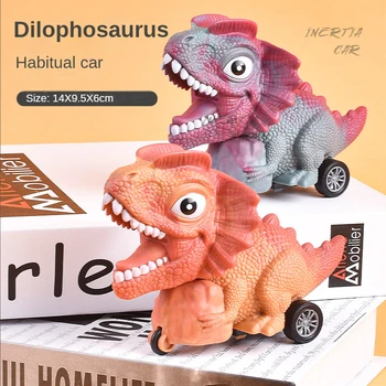 Lumea Jurassic Dinozaur Jucării Tyrannosaurus Rex Dinozaur Inerție Auto Copii Jucarii Harta Jucarii Educative pentru Baieti Transport Gratuit