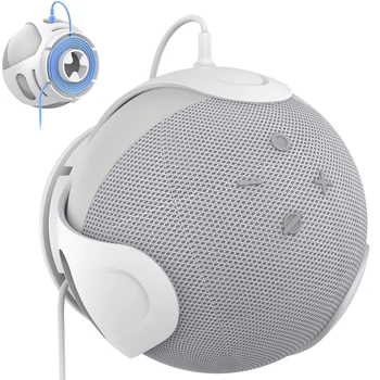 Plastic compatibil Bluetooth Speaker Stand Montat pe Perete Inteligent Difuzor Suport Accesorii pentru Amazon Echo Dot 5/4