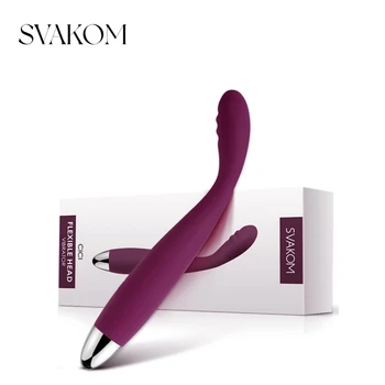 SVAKOM CICI G-Spot Vibratoare Jucarii Sexuale Pentru Femei Flexibil cu Nervuri Design Slim Stimulator Clitoris Silicon Vibrator Vibrator