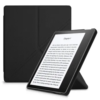 PU Piele Origami Caz de 7 inch Kindle Oasis (a 9-a 10-a Generație,2017-2019 de Presă) Slim Flip Cover Caz Ebook reader