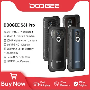 DOOGEE S61 Pro Telefon Robust IP68/IP69K 6.0