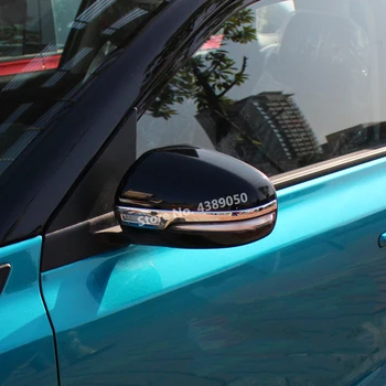 ABS cromat Pentru Suzuki Vitara 2016 2017 2018 Mașina înapoi retrovizoare Retrovizoare Oglinda Laterala Acoperire bastoane de echipare cadru lampa capota 2 buc