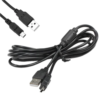 1,8 m 1buc Cablu USB de Încărcare Pentru ps3 Pentru Sony Playstation PS3 se ocupe de Controler Wireless cu Magnetic RingBlack Gamepad Cablu