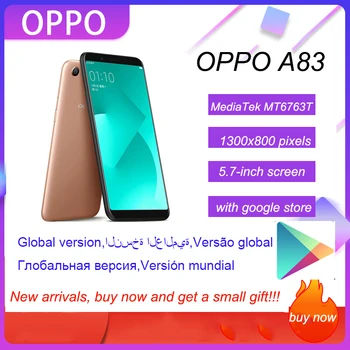 Celular Opus A83 Smartphone 3G 32GB MediaTek MT6763T 5.7 Inch 1440*720 Pixeli, procesor Mediatek MT6763T Helio P23Hot Vânzare