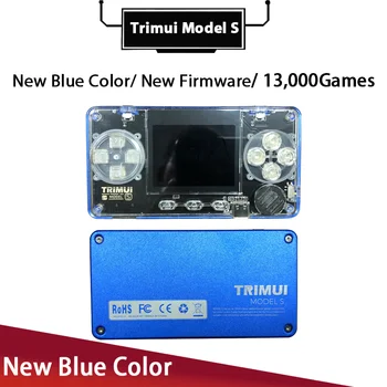 Trimui Model Nou Albastru 2.0 Inch Ecran Retro Joc Video Consola De 10 Simulatoare De Peste 5.000 De Instalat Buzunar Console De Jocuri