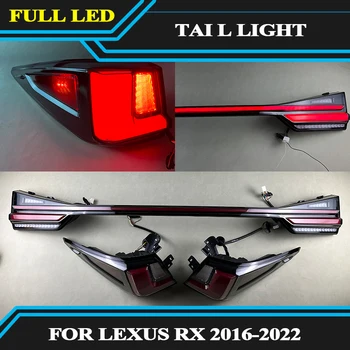 Led-uri dinamice din Spate Prin Truck Stop pentru Lexus RX RX300 RX350 2016 - 2022 stopuri Cruce de Marșarier Lampa de Respirație