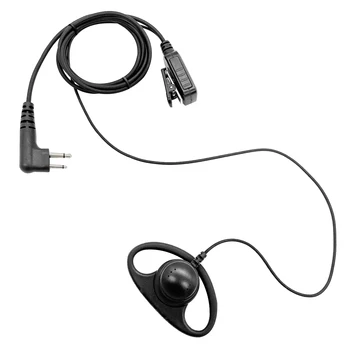 Tip D urechile atarna walkie talkie cască Cască pentru motorola CP010,CP140,GP68,EP450,DEP450,CT150,250 de două fel de radio