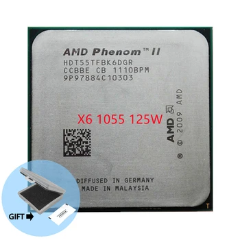 AMD Phenom II X6 1055T 1055 2.8 G 125W Six-Core CPU procesor HDT55TFBK6DGR Socket AM3