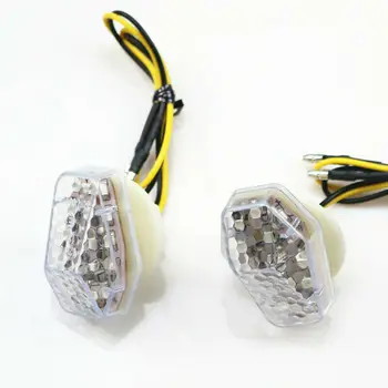 Clar Flush Mount LED-uri de Semnalizare Pentru Suzuki SV 650 1000 Bandit 600 1200 1250