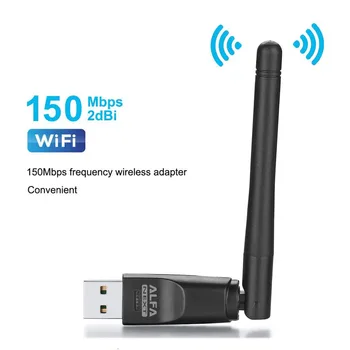 PIXLINK UW07 150Mbps, Antena Wifi placa de Retea Wireless Mini USB2.0 WiFi USB Adapter PC LAN Wi-Fi Dongle Receptor 802.11 N