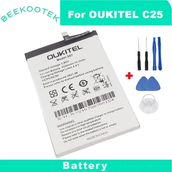 În Stoc 2022 data de producție pentru OUKITEL C25 baterie 5000mAh Mult Timp de Așteptare Pentru OUKITEL S87 Baterie
