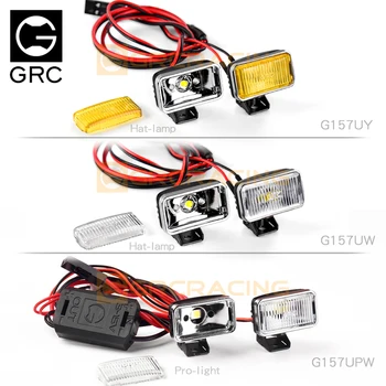 GRC 20mm LED lumina Reflectoarelor Placare Reflector Reflector pentru 1/10 RC Șenile Mașină Traxxas TRX4 Defender TRX6 AXIAL SCX10 II Diy Piese