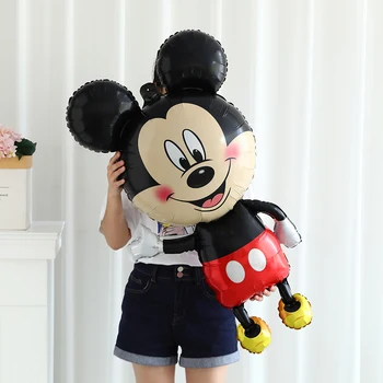 1 buc 85*45cm Mickey Minnie Mouse Balon de Folie de Desene animate Disney, Baloane Folie Duș Petrecere Decoratiuni Copii Jucărie Clasic