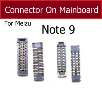 Pentru Meizu Nota 9 Încărcător usb Contactor LCD Flex Baterie Clip Conectorul de pe Placa de baza Interioară FPC pe Placa de baza Inlocuire
