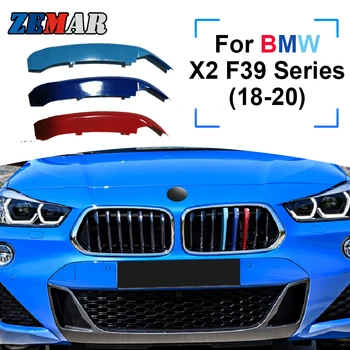 ZEMAR 3pcs ABS Pentru BMW X2 F39 Seria 2018 2019 2020 2021 2022 Masina de Curse Grila Benzi Tapiterie Clip M Putere de Performanță Accesorii