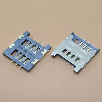 YuXi 1buc/lot Sim Card socket Slot Titularul Tava Piese de schimb pentru Samsung GT-E1200M E1200 I519 I939D I939i