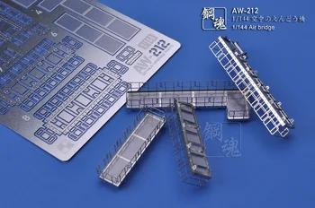 AW212 Modelare Upgrade Kituri 1/144 Pod Aerian Pentru Gundam,Metal Gravat Model de Foaie de Accesorii
