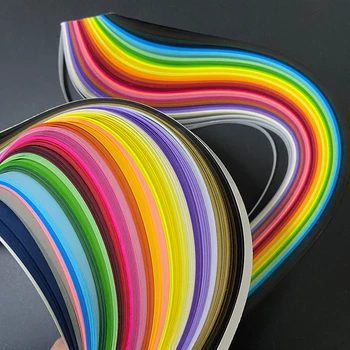 36 Culori 180Pcs Culoare Mixt Quilling Hârtie Asortate Hârtie Origami realizate Manual opera de Arta Floare Lățime 3/5/7/10mm DIY Consumabile