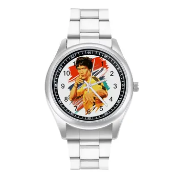 Bruce Lee Cuarț Ceas Sport Elegant Încheietura Ceas Inoxidabil Design De Bună Calitate Adolescenti Ceas De Mână