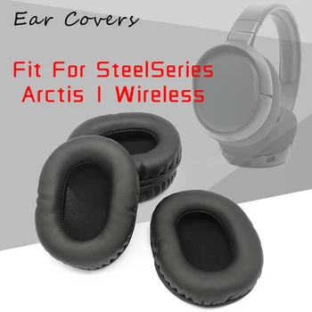 Tampoane pentru urechi Pentru SteelSeries Arctis 1 Căști fără Fir Tampoanele de Înlocuire Cască Ureche Pad din Piele PU Burete Spuma