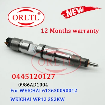 ORLTL 0 445 120 127 Injectorului de Combustibil 0445120127 Common Rail Motor Injector Duza 0445 120 127 Pentru WEICHAI WP12 352KW 612630090012