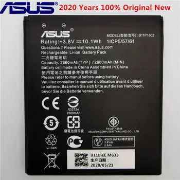 ASUS 100% Original 2660mAh B11P1602 Bateriei Pentru ASUS Zenfone Go 5 ZB500KL X00AD X00ADC X00ADA Telefon cea mai Recentă Producție a Bateriei