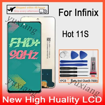 Original LCD Pentru Infinix Hot 11S X6812 X6812B LCD Touch Screen, Digitizer Inlocuire