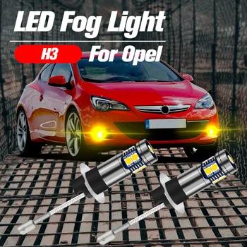 2x LED-uri de Ceață Față becul H3 Lampa Canbus Fara Eroare Pentru Opel Agila, Astra F, G, H, Corsa Frontera B Meriva Un Vectra B Zafira C