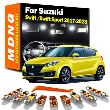 MDNG 9Pcs Canbus Interior Lampa Pentru Suzuki Swift Pentru Swift Sport 2017 2018 2019 2020 2021 2022 2023 Auto Bec LED-uri de Interior Kit de Lumina