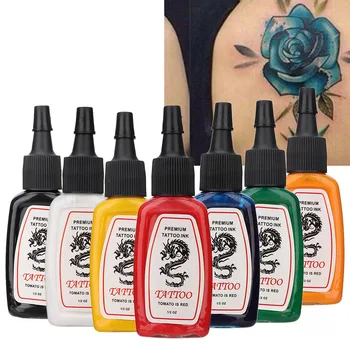 Profesionale în condiții de Siguranță Sprancene Tatuaj Cerneală de Lungă Durată Rapid de Colorat Tatuaj Microblading Pigment Pentru Corp Machiaj Frumusete 15ml/Sticla