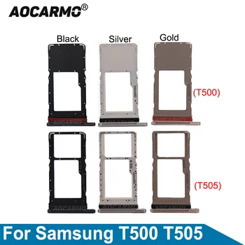 Aocarmo MicroSD Cardul Sim Slot Pentru Samsung GALAXY Tab A7 10.4 T500 T505 piesa de schimb