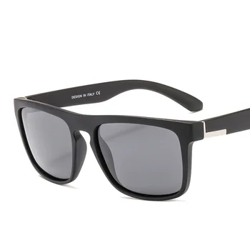 DJXFZLO 2020 nou Design de Brand Polarizat ochelari de Soare Pentru Barbati de Conducere de Moda Pătrat Negru Cadru Călătorie Rece Ochelari de Soare Femei