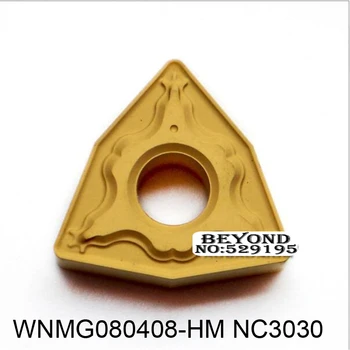 original Introduce WNMG 080404 WNMG080404-HM WNMG080408-HM NC3030 Insertii Carbură de Strung Cutter Instrumente de Cotitură Tool Holder