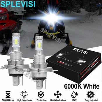 2 BUC 6000K Alb Strălucitor 35W Faruri cu LED-uri 4000LM Pentru Ski-Doo Renegade 800R X 600 1200 XRS 800R cu Snowmobilul