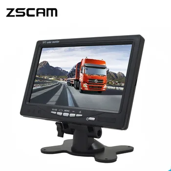 ZSCAM Mini Digital 1024*600 7 Inchs LCD Monitor Test CCTV Camera de Supraveghere AHD/Analog de Securitate IPS Monitor Pentru Camera Video