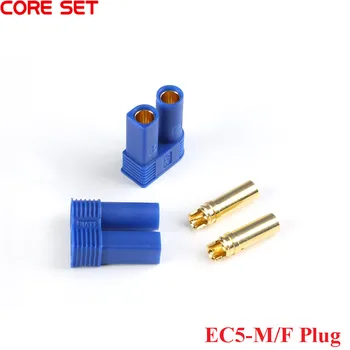 1 Perechi/Lot CE5 Plug 5mm Glonț Conectori 100A RC LiPo de Încărcare a Bateriei Adaptor M/F Conector Pentru RC Parte