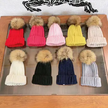 Designer De Copii Pălării De Iarnă 2022 Nou De Lux Fetita Beanie Capace Cald Baietel Tricotate Din Lână Capac Moda Copii Căciuli Palarie Toamna