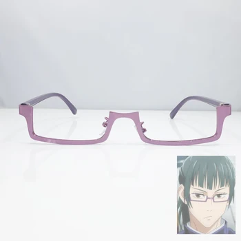Jujutsu Kaisen Zenin Maki cosplay violet rama de ochelari accesorii cosplay anime cosplay ochelari